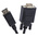 RS PRO Male DisplayPort to Male VGA, PVC Cable, 1080p, 1m