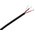 Belden Screened 2 Core Audio & Control Cable, 0.22 mm² CSA, 3.1mm od, 100m, Black