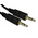 RS PRO Male 3.5mm Stereo Jack to Male 3.5mm Stereo Jack Aux Cable, Black, 20m
