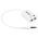 StarTech.com Male 3.5mm Stereo Jack to Female 3.5mm Stereo Jack x 2 Aux Cable, White, 150mm