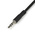 StarTech.com Male 3.5mm Stereo Jack to Female 3.5mm Stereo Jack x 2 Aux Cable, Black, 200mm