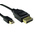 RS PRO Male Mini DisplayPort to Male DisplayPort  Cable, 8K, 500mm