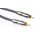 RS PRO Aux Cable, Grey, 1m