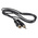 RS PRO Male RCA to Male RCA Aux Cable, Black, 1m