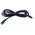 RS PRO Male 3.5mm Stereo Jack to Female 3.5mm Stereo Jack Aux Cable, Black, 2m