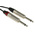 Van Damme Male 3.5mm Stereo Jack to Male RCA x 2 Aux Cable, Black, 3m