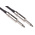 RS PRO 6.35mm Mono Jack to 6.35mm Mono Jack Aux Cable, Black, 1.5m