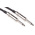 RS PRO 6.35mm Mono Jack to 6.35mm Mono Jack Aux Cable, Black, 3m