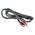 RS PRO Male RCA x 2 to Male 3.5mm Stereo Jack Aux Cable, Black, 1m