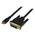 StarTech.com 1920 x 1200 Male Mini HDMI to Male DVI-D Single Link  Cable, 1m