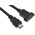 StarTech.com 4K @ 30Hz HDMI 1.4 Female HDMI to Male HDMI  Cable, 0.9m