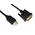 RS PRO 1920x1200 Male HDMI to Male DVI-D Dual Link Cable, 7m
