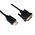 RS PRO 1080p Male HDMI to Male DVI-D Single Link  Cable, 15m