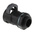 PMA M16 Straight Cable Conduit Fitting, Black 12mm nominal size