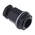 RS PRO Black Plastic Cable Gland, M20 Thread, 4mm Min, 7mm Max, IP55