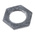 RS PRO Black Steel Cable Gland Locknut, M16 Thread