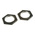 RS PRO Black Steel Cable Gland Locknut, M20 Thread