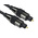 RS PRO Male TOSlink to Male TOSlink Optical Audio Cable, 5m
