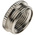 Lapp Cable Gland Adaptor, M25 Exterior Thread, PG11 Interior Thread, Nickel Plated Brass, SKINDICHT Series