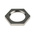 RS PRO Silver 316 Stainless Steel Cable Gland Locknut, M20 Thread, IP66, IP67