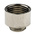 Lapp Cable Gland Adaptor, M12 Exterior Thread, M16 Interior Thread, Nickel Plated Brass, SKINDICHT Series