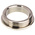 Lapp Cable Gland Adaptor, M50 Exterior Thread, M40 Interior Thread, Nickel Plated Brass, SKINDICHT Series