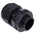 RS PRO Black Nylon Cable Gland, M25 Thread, 13mm Min, 18mm Max, IP68