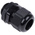 RS PRO Black Nylon Cable Gland, M25 Thread, 13mm Min, 18mm Max, IP68