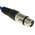 RS PRO Female 3 Pin XLR to Male 3 Pin XLR Cable, Blue, 3m
