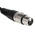 RS PRO Female 3 Pin XLR to Male 3 Pin XLR Cable, Black, 20m