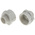 RS PRO Cable Gland Adaptor, M16 Exterior Thread, M20 Interior Thread, Nylon 66