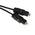 RS PRO Male TOSlink to Male TOSlink Optical Audio Cable, 2.5m