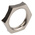 Lapp Silver Nickel Plated Brass Cable Gland Locknut, M16 Thread