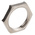 Lapp Silver Nickel Plated Brass Cable Gland Locknut, M25 Thread