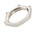 Lapp Silver Flame Retardant, Halogen Free Nickel Plated Brass Cable Gland Locknut, M40 Thread