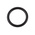 Black Lapp NBR Cable Gland O-Ring, M16x 2mm