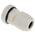 RS PRO White Nylon Cable Gland, M12 Thread, 3mm Min, 6.5mm Max, IP68