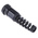 RS PRO Black Nylon Cable Gland, M12 Thread, 3mm Min, 6.5mm Max, IP68