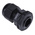 RS PRO Black Nylon Cable Gland, PG9 Thread, 4mm Min, 8mm Max, IP68