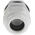 RS PRO Grey Nylon Cable Gland, M25 Thread, 13mm Min, 18mm Max, IP68