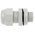 RS PRO Grey Nylon Cable Gland, M16 Thread, 5mm Min, 10mm Max, IP68