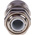 RS PRO Metallic Nickel Plated Brass Cable Gland, M12 Thread, 3mm Min, 6.5mm Max, IP68
