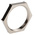 Lapp Silver Nickel Plated Brass Cable Gland Locknut, PG21 Thread