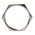 Lapp Silver Nickel Plated Brass Cable Gland Locknut, PG29 Thread