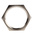 Lapp Silver Nickel Plated Brass Cable Gland Locknut, PG16 Thread