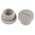 RS PRO Blanking Plug, M12, 11.7mm Hole Diameter, Nylon 66, 15mm Diameter, Threaded