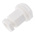 RS PRO White Plastic Cable Gland, M20 Thread, 7mm Min, 10.5mm Max, IP55
