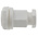 RS PRO White Plastic Cable Gland, M20 Thread, 4mm Min, 7mm Max, IP55
