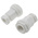 RS PRO White Plastic Cable Gland, M20 Thread, 4mm Min, 7mm Max, IP55