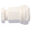 RS PRO White Plastic Cable Gland, M20 Thread, 7mm Min, 10.5mm Max, IP55